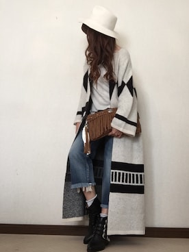 cheryさん（レディース・156cm）の秋コーディネート