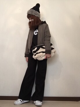 cheryさん（レディース・156cm）の冬コーディネート