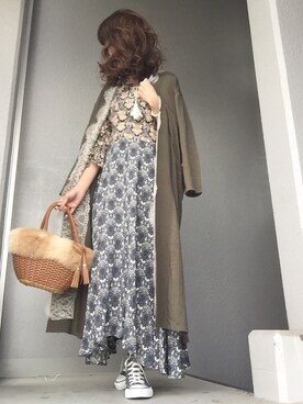 cheryさん（レディース・156cm）の冬コーディネート