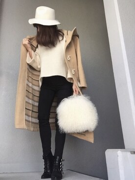 cheryさん（レディース・156cm）の冬コーディネート