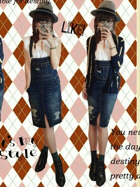 cheryさん（レディース・157cm）の秋コーディネート