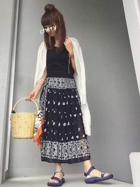 cheryさん（レディース・156cm）の春コーディネート