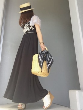 cheryさん（レディース・156cm）の夏コーディネート