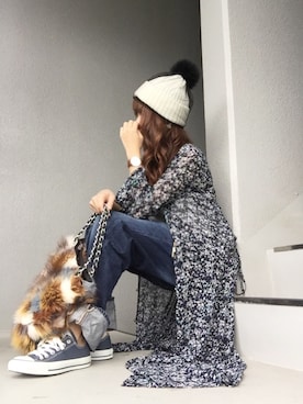 cheryさん（レディース・156cm）の秋コーディネート