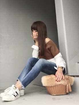 cheryさん（レディース・156cm）の秋コーディネート