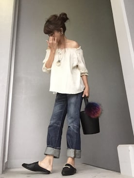 cheryさん（レディース・156cm）の秋コーディネート