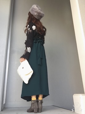 cheryさん(レディース・156cm)の冬コーディネート