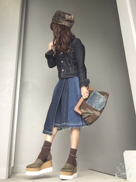 cheryさん(レディース・156cm)の冬コーディネート