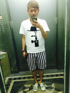 「ヒゲTシャツ」｜so shojiさん（メンズ・168cm）の秋コーディネート