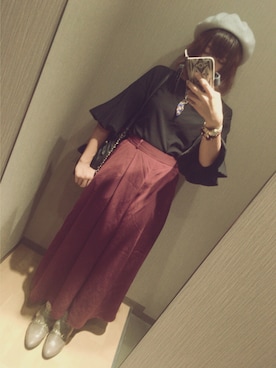 うにょぴさん（レディース・157cm）の秋コーディネート