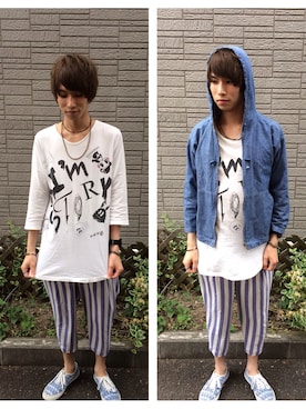 「w closet」｜hiroki-t7さん（メンズ・172cm）の春コーディネート