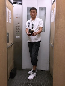 「アイテム（パンツ）」を使った、K-Kenji⚾️さん（メンズ・174cm・60代）の春コーディネート
