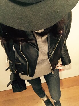 micさん（レディース・160cm）の冬コーディネート