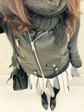 micさん（レディース・160cm）の冬コーディネート