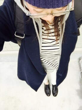 micさん(レディース・160cm)の冬コーディネート