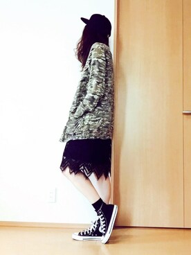 micさん（レディース・162cm）の春コーディネート