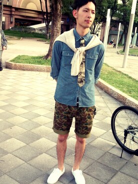 Sho-heI.さん(メンズ・180cm)の夏コーディネート