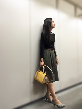 yurie♡さん（レディース・170cm）の秋コーディネート