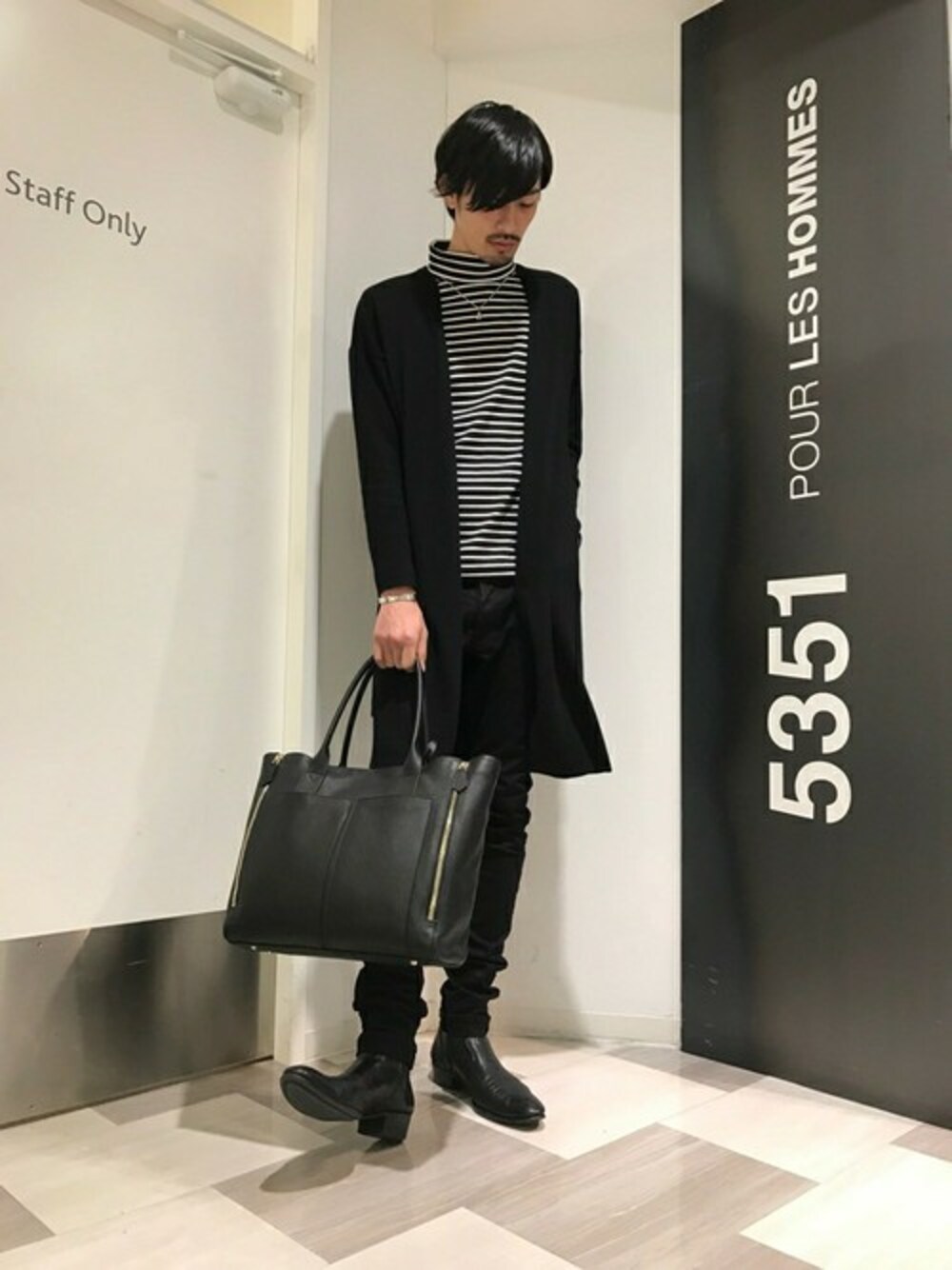 MA-NA｜5351 POUR LES HOMMESのトートバッグを使ったコーディネート - WEAR