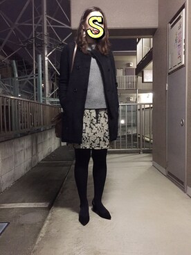 「NOMBRE IMPAIR（ノンブルアンペール）のアイテム（ワンピース/ドレス）」を使った、Sayuristさん（レディース・166cm）の秋コーディネート