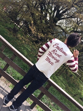 Kensiro Ikedaさん（メンズ・179cm）の春コーディネート