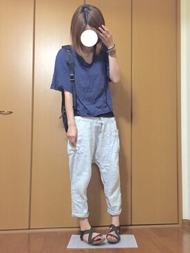 犬田さん（レディース・163cm）の夏コーディネート