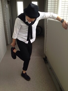 ダークロさん（メンズ・168cm）の夏コーディネート