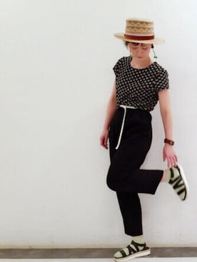 「カオリノモリSTAFF」｜「アイテム（その他）」を使った、gucci＊.°・さん（レディース・160cm）の春コーディネート