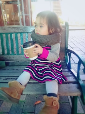 as-pさん（キッズ・80cm）の秋コーディネート