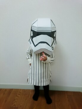 「ストームトルーパー」｜as-pさん（キッズ・80cm）の冬コーディネート