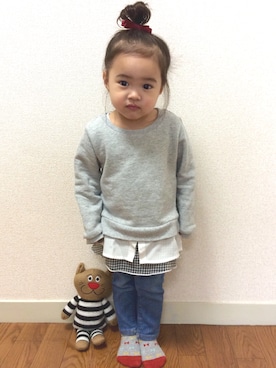 as-pさん(キッズ・80cm)の春コーディネート