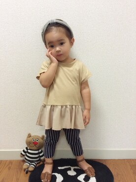 「ボツコーデ」｜as-pさん（キッズ・80cm）の夏コーディネート