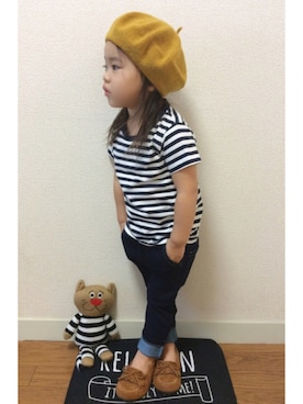 as-pさん（キッズ・80cm）の秋コーディネート