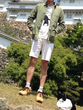 「城」｜shochiさん（メンズ・173cm）の春コーディネート