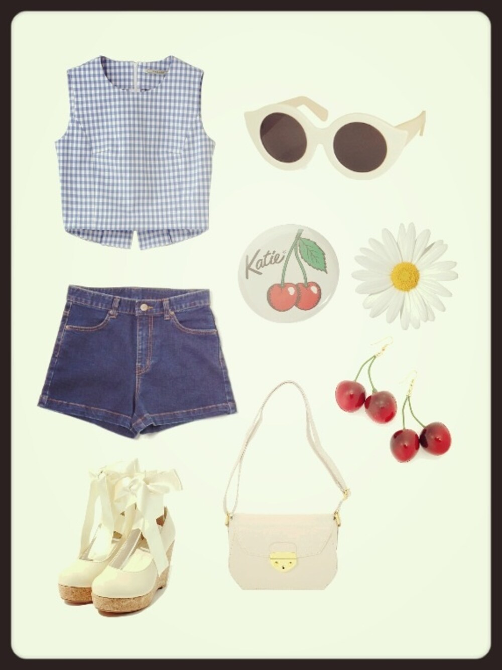 ピンク系のショルダーバッグを着用したレディースの冬コーディネートの1枚目の写真