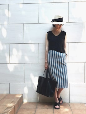 二ノ宮和佳子さんのコーディネート