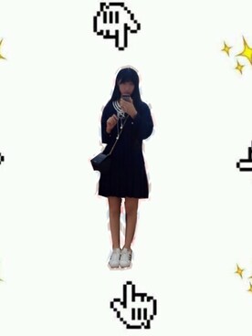 「AMONG（アマング）のアイテム」を使った、TheWhitePersimmonさん（レディース・172cm）の秋コーディネート