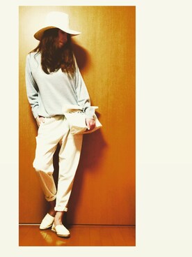 「Regalect（リガレクト）のアイテム（バッグ）」を使った、kk_kkさん（レディース・160cm）の春コーディネート