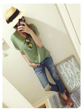 kk_kkさん（レディース・160cm）の夏コーディネート