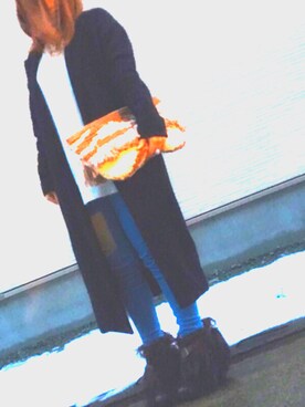 azuさん（レディース・154cm）の冬コーディネート