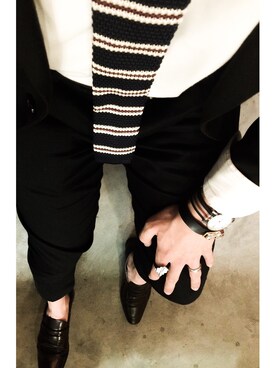 「Raoul（-）のアイテム」を使った、Ryan 진치원 さん（メンズ・170cm）の春コーディネート