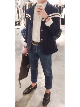 「Raoul（-）のアイテム」を使った、Ryan 진치원 さん（メンズ・170cm）の夏コーディネート