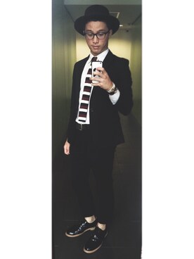 「G2000 （ジートゥサウザンド）のアイテム（トップス）」を使った、Ryan 진치원 さん（メンズ・170cm）の冬コーディネート
