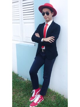 「G2000 （ジートゥサウザンド）のアイテム（トップス）」を使った、Ryan 진치원 さん（メンズ・170cm）の冬コーディネート