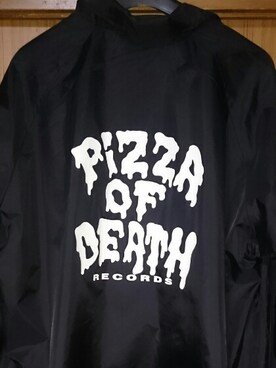 「PIZZAOFDEATHのアイテム（その他アウター、ブラック系）」を使った、ユウΨ(｀∇´)Ψさん（レディース・168cm）の春コーディネート