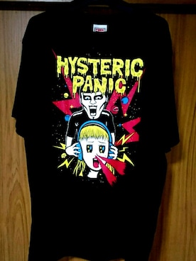 「PUNKDRUNKERSのアイテム（Tシャツ/カットソー、ブラック系）」を使った、ユウΨ(｀∇´)Ψさん（レディース・168cm）の春コーディネート