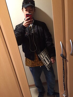 「HiLDK（ハイエルディーケー）のアイテム」を使った、MoJ@さん（メンズ・173cm）の秋コーディネート