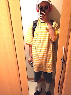 「HiLDK（ハイエルディーケー）のアイテム」を使った、MoJ@さん（メンズ・173cm）の夏コーディネート