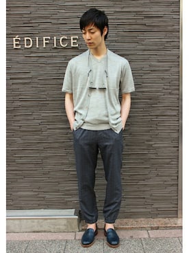 EDIFICE TOKYO店スタッフ7さんのコーディネート