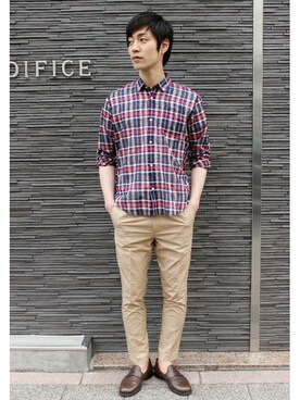 EDIFICE TOKYO店スタッフ7さんのコーディネート